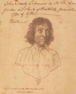 ジョン・サックスビーの肖像 作： John Hamilton Mortimer